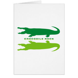 Crocodile Reflection (groen)
