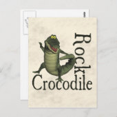 Crocodile Rock Briefkaart (Voorkant / Achterkant)