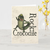 Crocodile Rock Kaart (Gele Bloem)