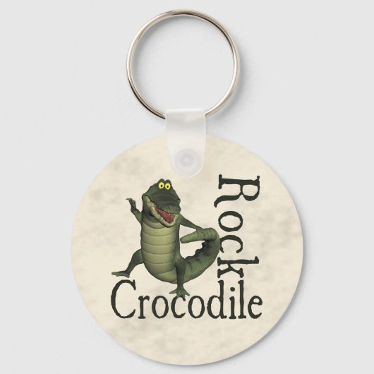 Crocodile Rock Sleutelhanger (Voorkant)
