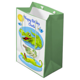 Crocodile Smile Birthday Medium Cadeauzakje