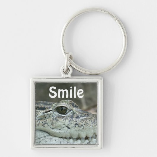 Crocodile Smile Sleutelhanger (Voorkant)