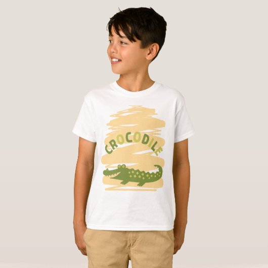 Crocodile T-shirt (Voorkant volledig)