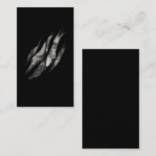 Crocodile Teeth Alligator Lover Visitekaartje (Voorkant / Achterkant)