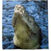 Crocodile Teeth Water Douchegordijn (Voorkant)