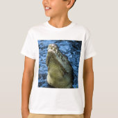 Crocodile Teeth Water T-shirt (Voorkant)
