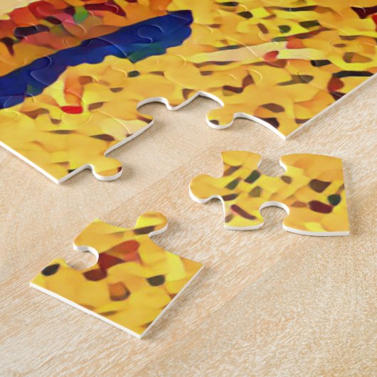 Crocodile tropical Queensland uitdagend Legpuzzel (Zijkant)