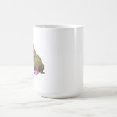 Crocodile wearing croc shoes  koffiemok (Center)