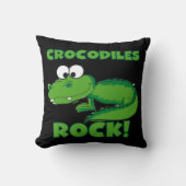 Crocodiles Rock Kussen (Voorkant)