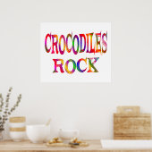 Crocodiles Rock Poster (Keuken)
