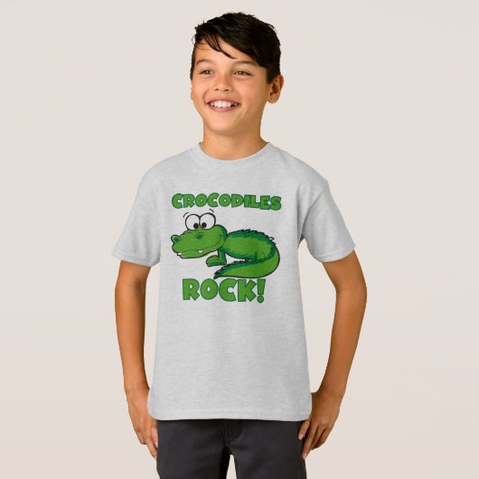 Crocodiles Rock T-shirt (Voorkant volledig)