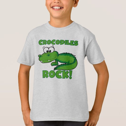 Crocodiles Rock T-shirt (Voorkant)