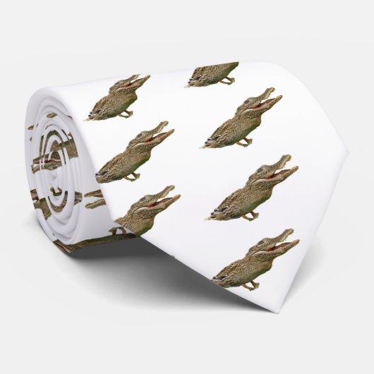 Crocoduck stropdas zoals Richard Dawkins draagt! (Opgerold)
