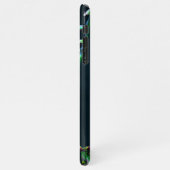 Crocosomia Lucifer Montbretia Floral iPhone Hoesje (Linkerkant)