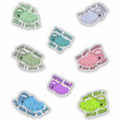 crocs citeert grappige stickerspack sticker (Voorkant)