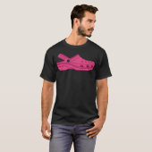 Crocs Clog Neon Magenta Hot Pink Classic T-Sh T-shirt (Voorkant volledig)
