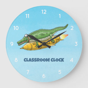 Croc's Gouden Raket Grote Klok