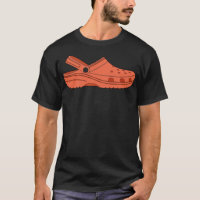 Crocs Shoe Oranje Tangerine Classic T-Shirt