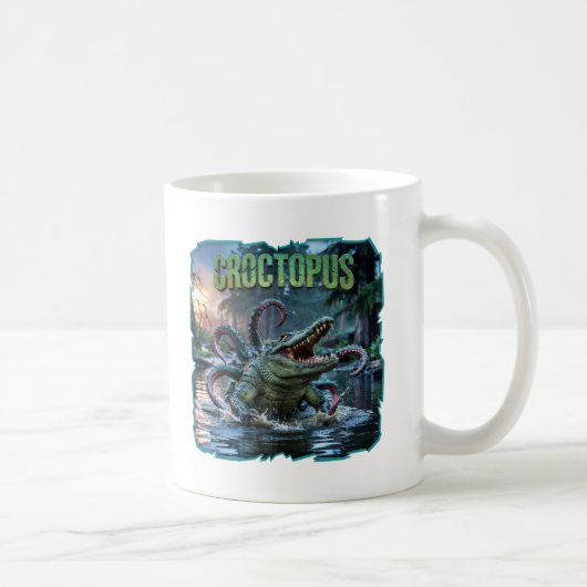 Croctopus Fotografisch Combo Wezen Grappig Koffiemok (Rechts)