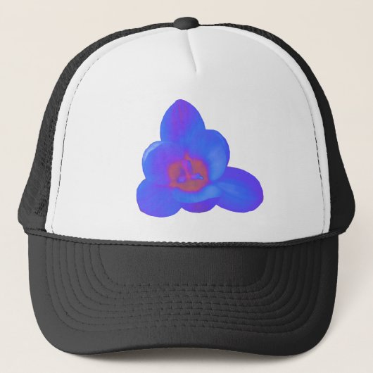 Crocus Bloem Warme en Koude Hoed Trucker Pet (Voorkant)