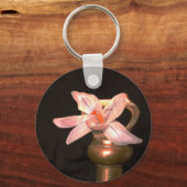Crocus Bloemen Sleutelhanger (Voorkant)
