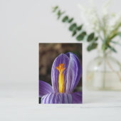 Crocus Blossom - Visitekaartje (Staand voorkant)
