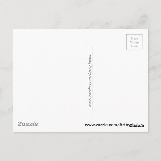 Crocus Briefkaart (Achterkant)