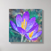 Crocus Canvas Afdruk (Voorkant)