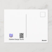 Crocus Close-up DIY Briefkaart (Achterkant)