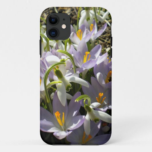 Crocus en Snowdrops iPhone 5 hoesje (Achterkant)