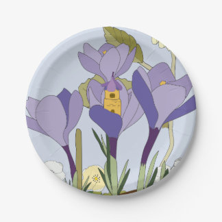 Crocus Fairy huis Papier Bord