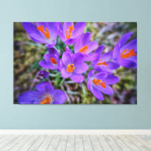 Crocus Fine Art Canvas Afdruk (Insitu (Houten vloer))