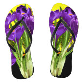 Crocus Floral/Geometrisch ontwerp Teenslippers (Voetbed)