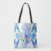 Crocus Flower Abstract Tote Bag (Voorkant)
