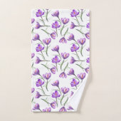 Crocus Flower Bad Handdoek (Handdoek)