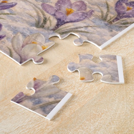 Crocus Flower Fairy Legpuzzel (Zijkant)