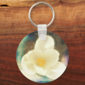 Crocus Flower Grunge Sleutelhanger (Voorkant)