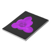 Crocus Flower Paars Notepad Notitieblok (Linkerzijde)