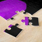 Crocus Flower Paars Puzzle Legpuzzel (Zijkant)