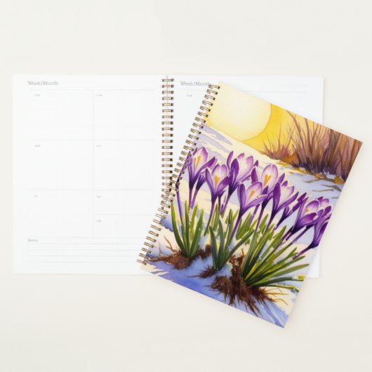 Crocus Flower Planner (Display)