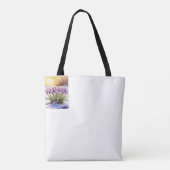 Crocus Flower Tote Bag (Achterkant)