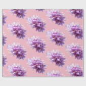 Crocus Flowers Cadeaupapier (Vlak)
