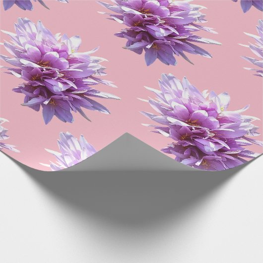Crocus Flowers Cadeaupapier (Hoek)