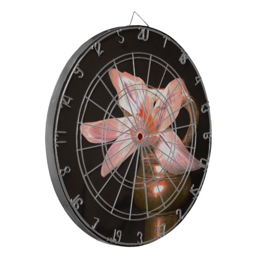 Crocus Flowers Dartbord (Voorkant Links)