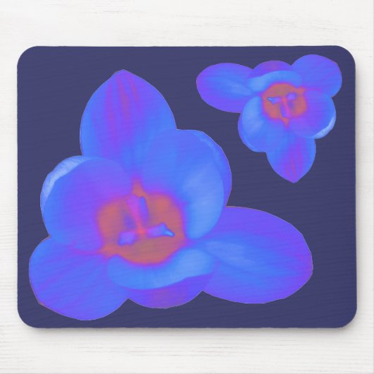 Crocus Flowers Hot en Cold Mousepad Muismat (Voorkant)