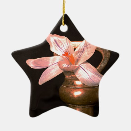 Crocus Flowers Keramisch Ornament (Voorkant)