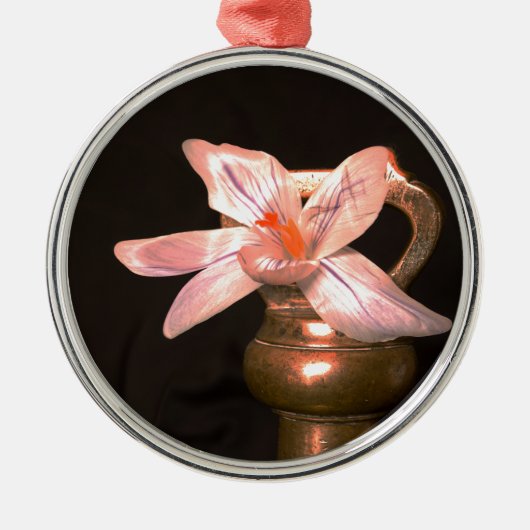 Crocus Flowers Metalen Ornament (Voorkant)