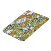 Crocus Flowers Spring Floral Botanical Art Pattern Magneet (Linkerzijde)