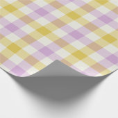 Crocus Gingham - Wrapping Paper Cadeaupapier (Hoek)
