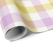 Crocus Gingham - Wrapping Paper Cadeaupapier (Rol Hoek)